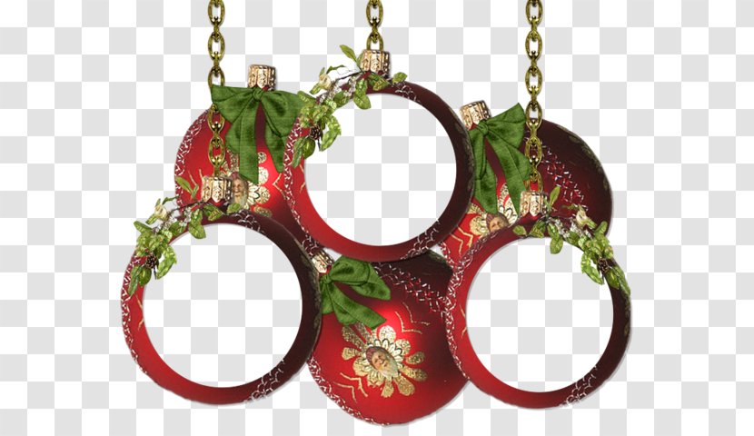 Christmas Ornament Decoration - Creative Ball Decorative Frame Transparent PNG