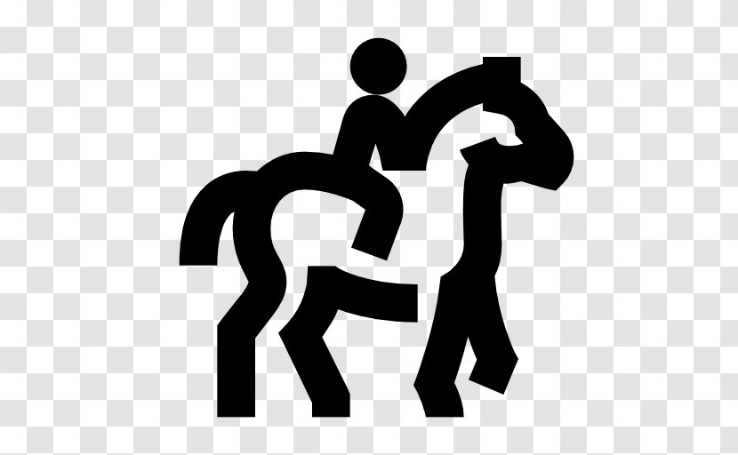 Equestrian Horse Font - Gratis - Riding Transparent PNG