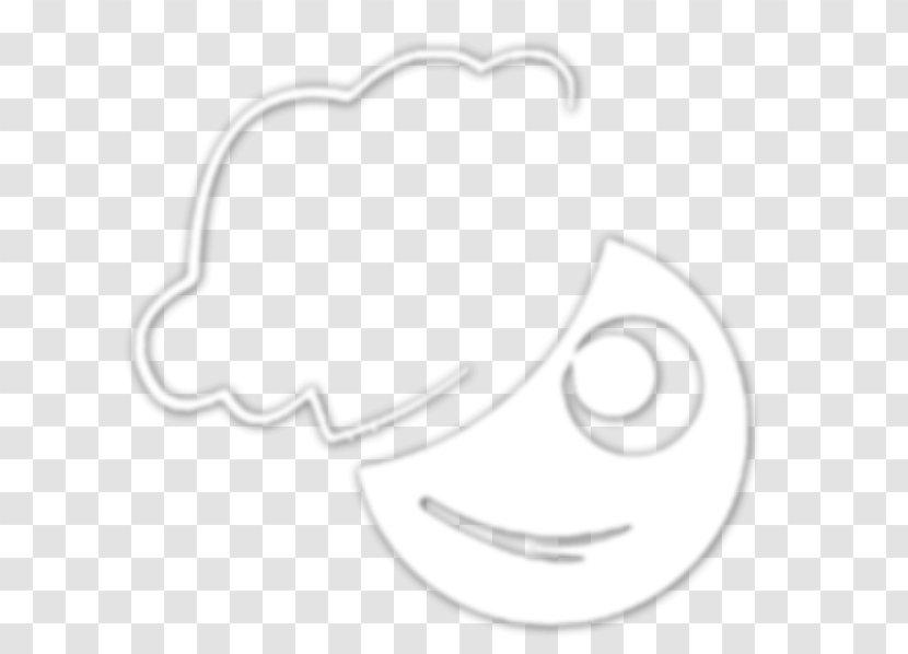White Line Art Body Jewellery Angle Transparent PNG