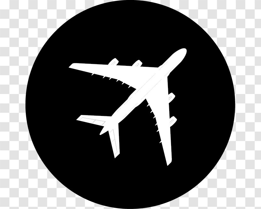 Newcastle Upon Tyne Airplane Flight Airport Icon - Silhouette - Renewal Cliparts Important Transparent PNG