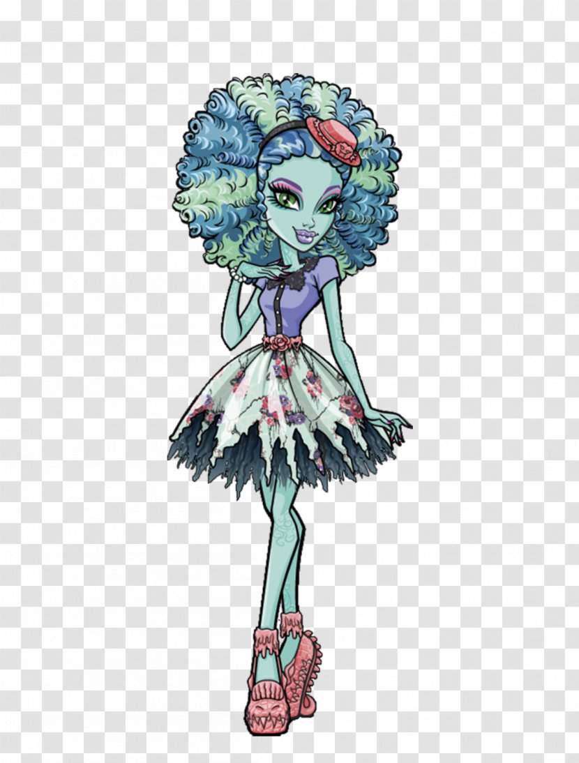 Honey Island Swamp Monster High Doll Toy Transparent PNG