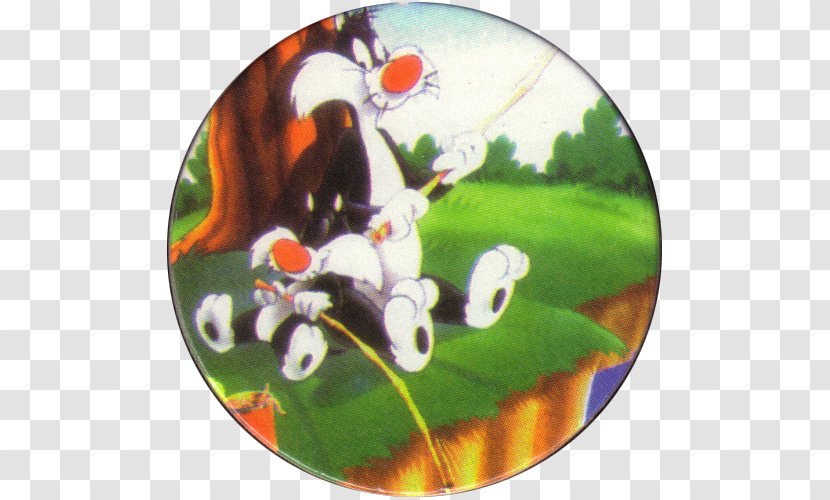 Sylvester Jr. Tweety Looney Tunes Milk Caps - Tazos Transparent PNG