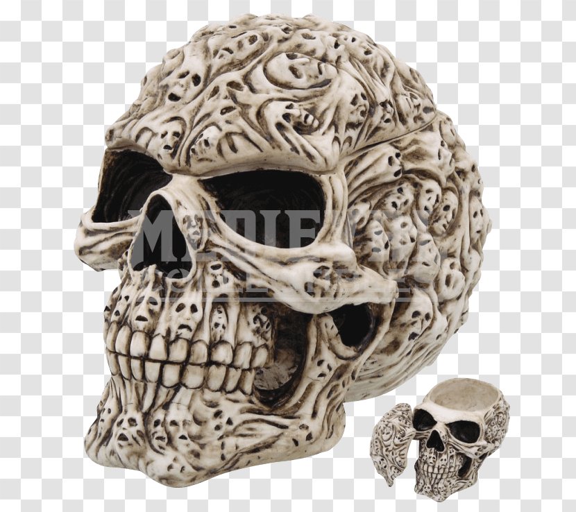 Calavera Human Skull Symbolism Skeleton Art - Silhouette Transparent PNG
