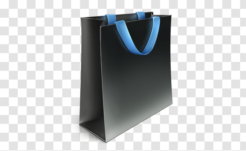 Shopping Bags & Trolleys Cart - Packaging And Labeling - Black Bag Icon Transparent PNG