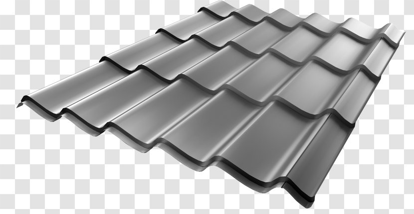 Steel Metal Roof Sheet Tiles - Gutters Transparent PNG