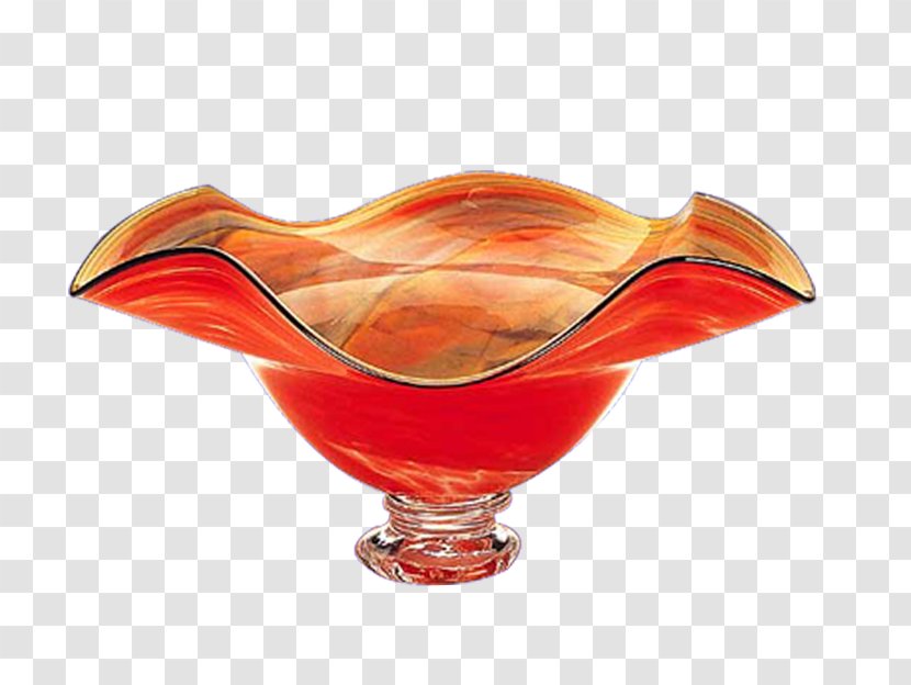 Glass Bowl Plastic Arts - Orange - Real Art Form Transparent PNG