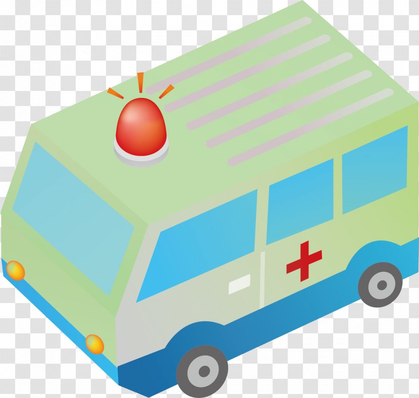 Ambulance Hospital Car Icon - Medical Transparent PNG
