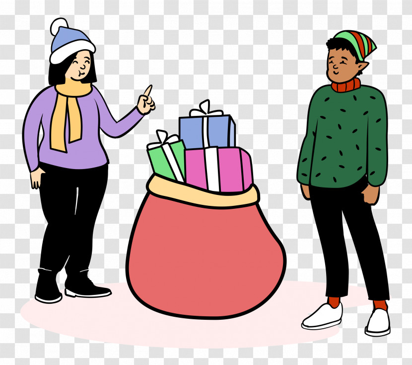 Christmas Gifts Transparent PNG