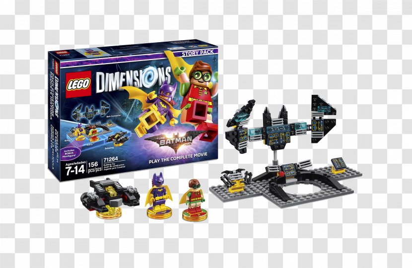 Lego Dimensions Batman Robin The Movie Video Game - Knight Rider - Bring Friends And Family Together Transparent PNG