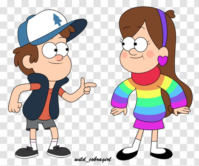 Dipper Pines Mabel Scary-oke And Vs The Future YouTube - Boy - Falls Transparent PNG