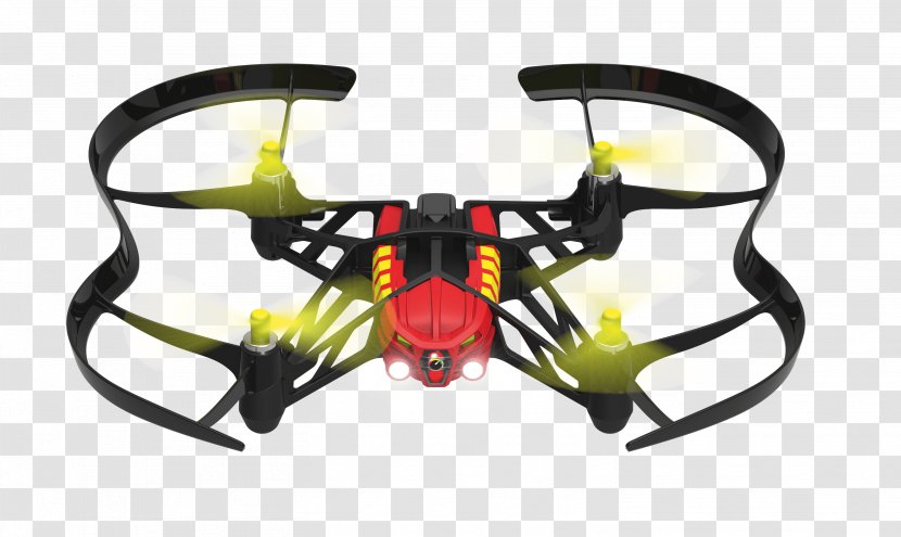 Parrot Bebop Drone AR.Drone Unmanned Aerial Vehicle Robot - Yellow - Drones Transparent PNG