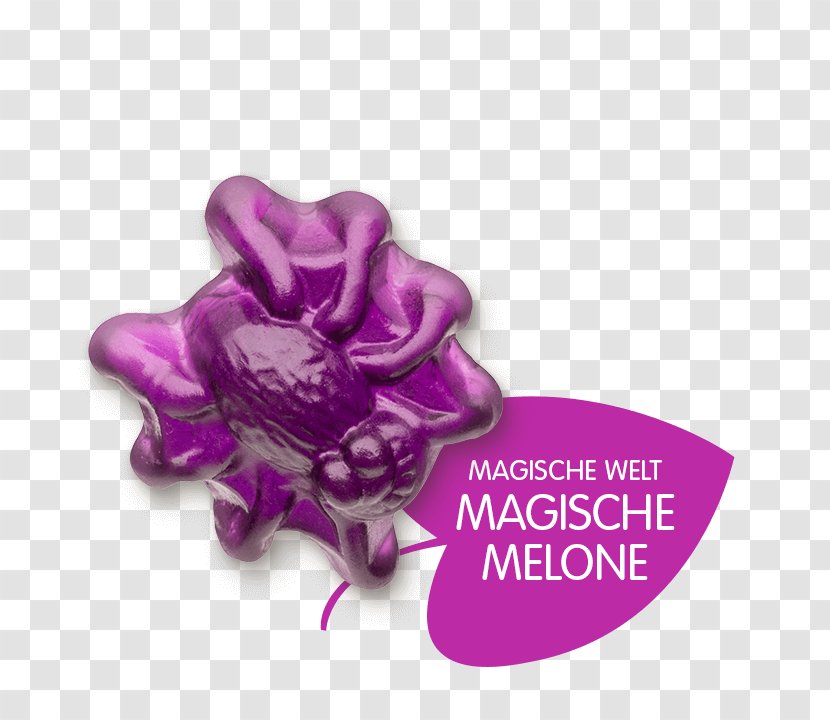 Petal Cut Flowers Font - Violet - Melone Transparent PNG