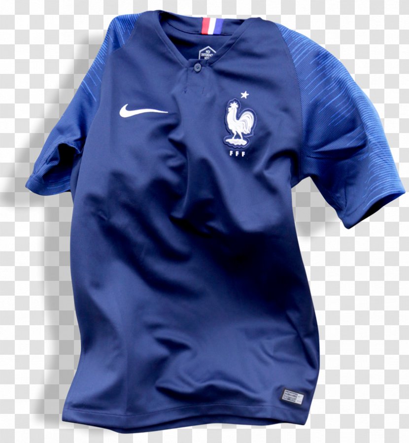 France National Football Team 2018 World Cup T-shirt Russia - Blue - Modric Croacia Transparent PNG