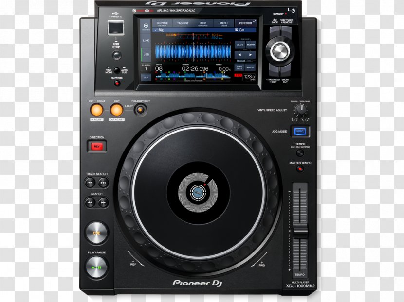 Pioneer DJ XDJ-1000 Audio Corporation DJM - Xdj1000 - Cdj1000 Transparent PNG