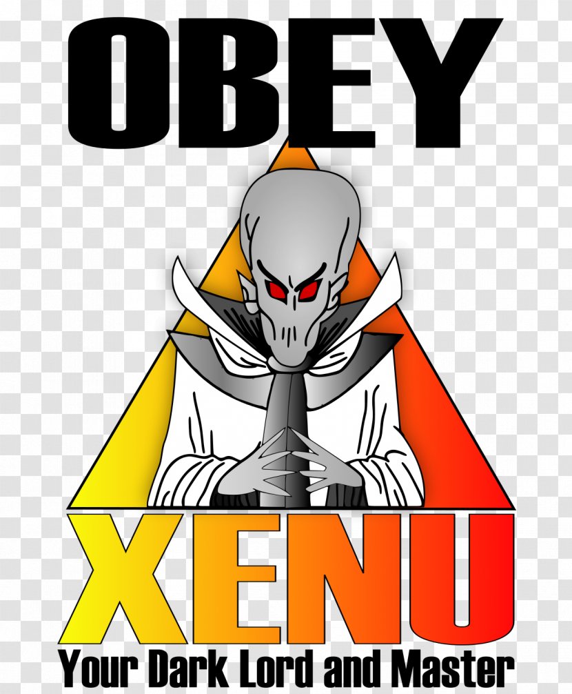 Xenu Church Of Scientology Operation Clambake Project Chanology - Artwork Transparent PNG