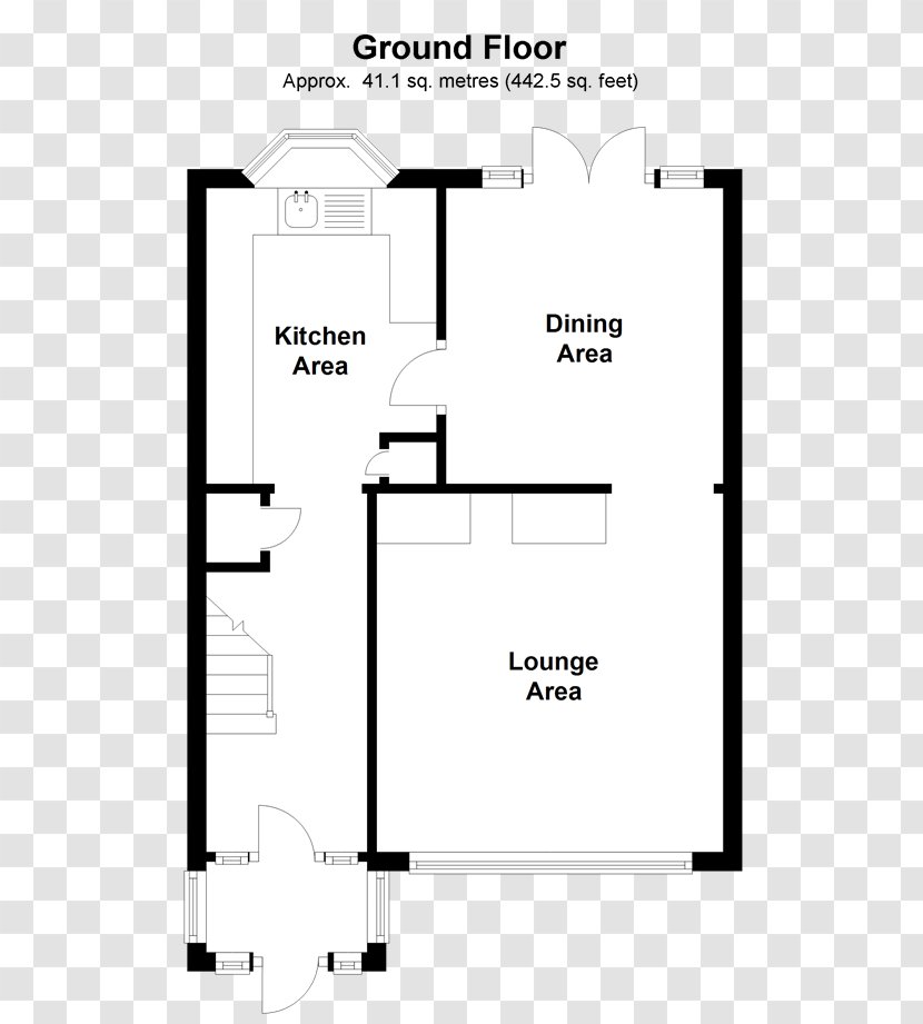 Paper Floor Plan Tongue And Groove - Flooring - Design Transparent PNG