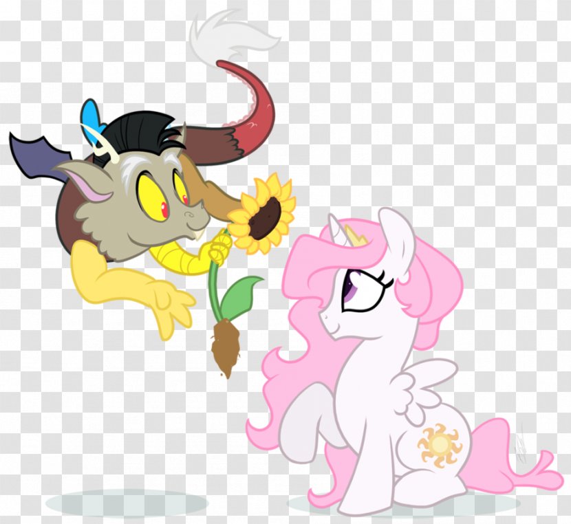 Princess Celestia Pony Discord Fluttershy Horse - Canterlot - IÃ§in Emojiler Transparent PNG