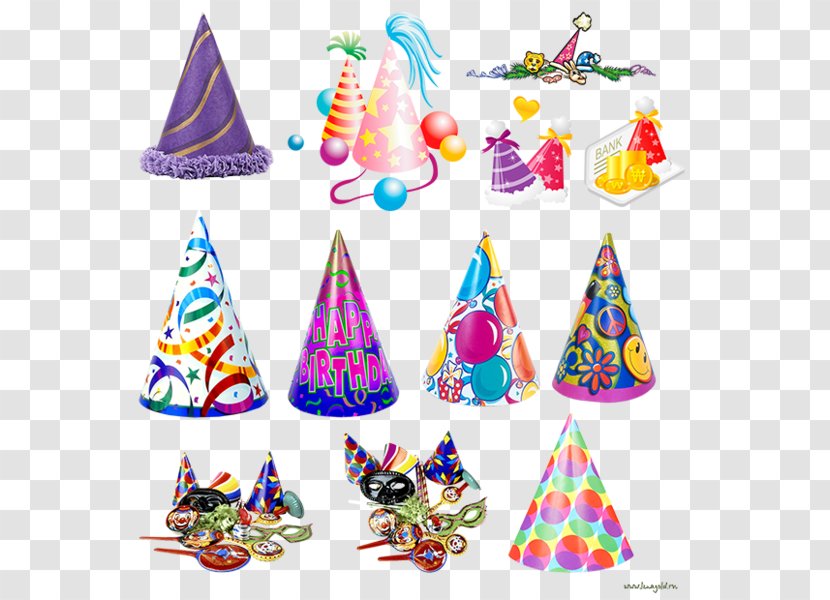 Party Hat Birthday Holiday Clip Art Transparent PNG