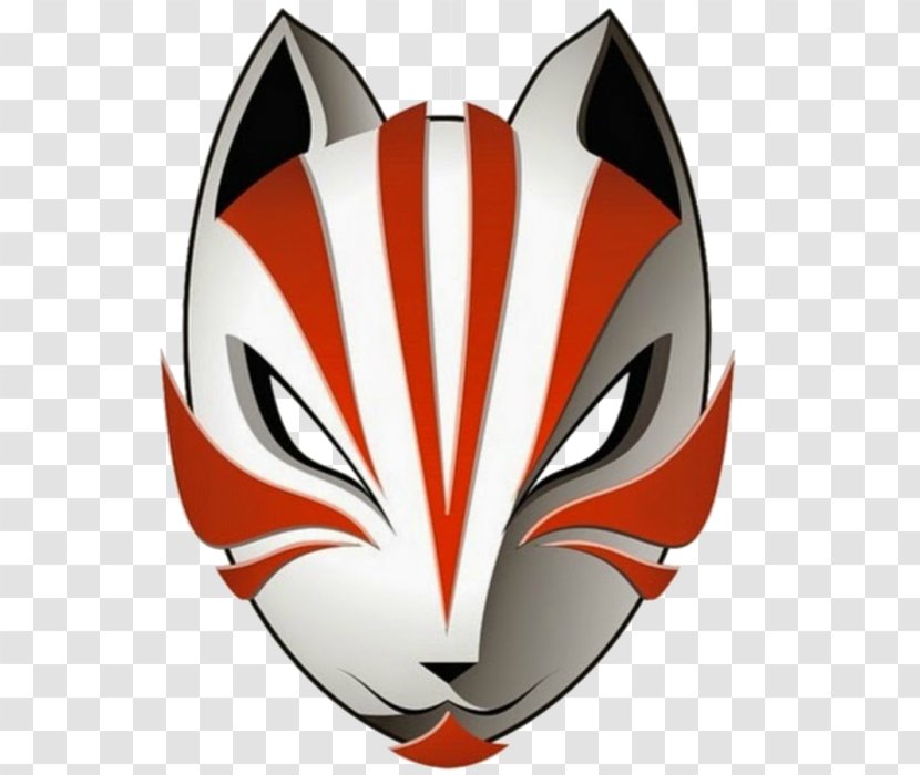 Kitsune Mask Black Ops ANBU Fox - Information Transparent PNG