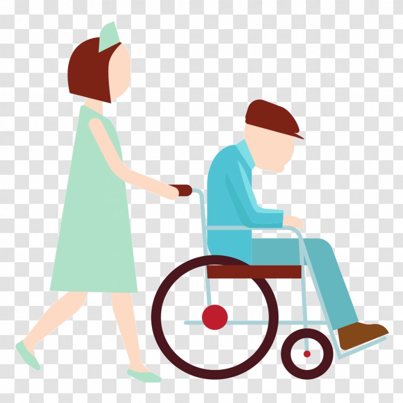Old Age Aged Care - Joint - Wheelchair Material Transparent PNG
