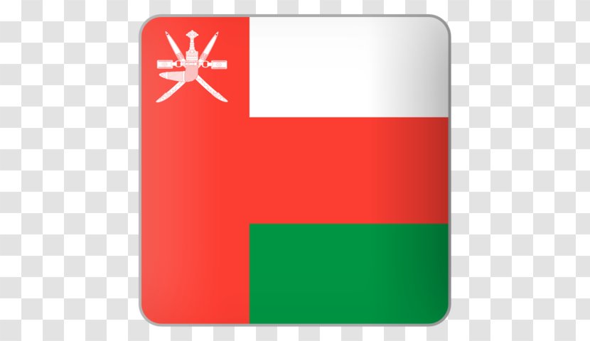 Flag Of Oman - Red Transparent PNG