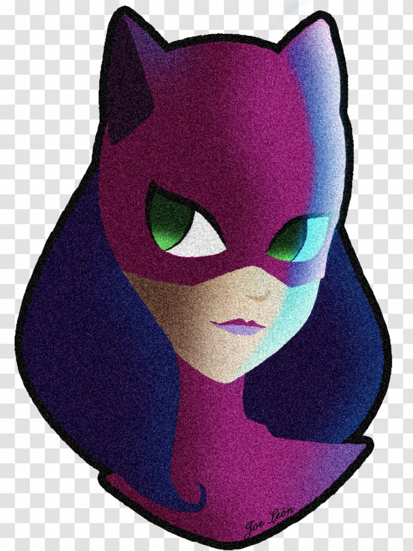 Headgear Character Fiction - Purple - Catwoman Transparent PNG