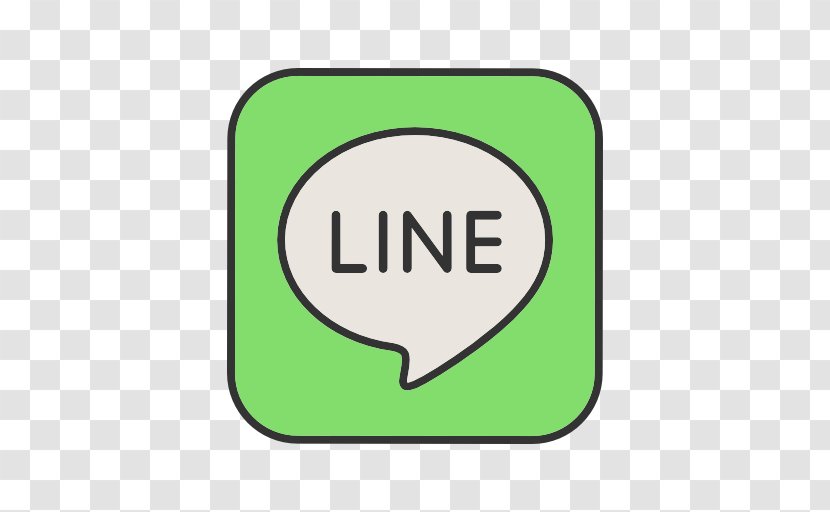 Social Media LINE - Point Line Symbol Transparent PNG