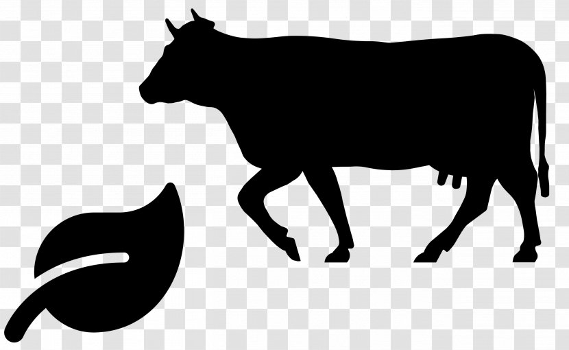 Bovine Cow-goat Family Bull Silhouette Line Art - Snout - Blackandwhite Transparent PNG