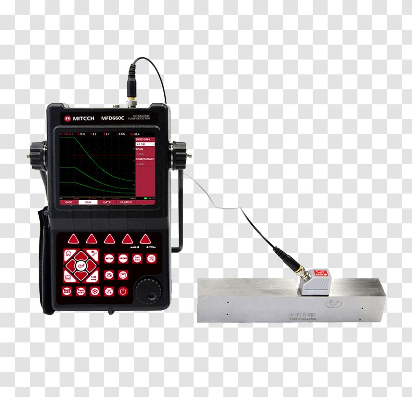 Ultrasound Ultrasonic Testing Nondestructive Thickness Gauge Electronics - Moisture - Flaw Transparent PNG