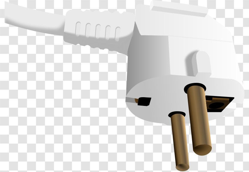 AC Power Plugs And Sockets Europlug Cord Clip Art - Plug Cliparts Transparent PNG