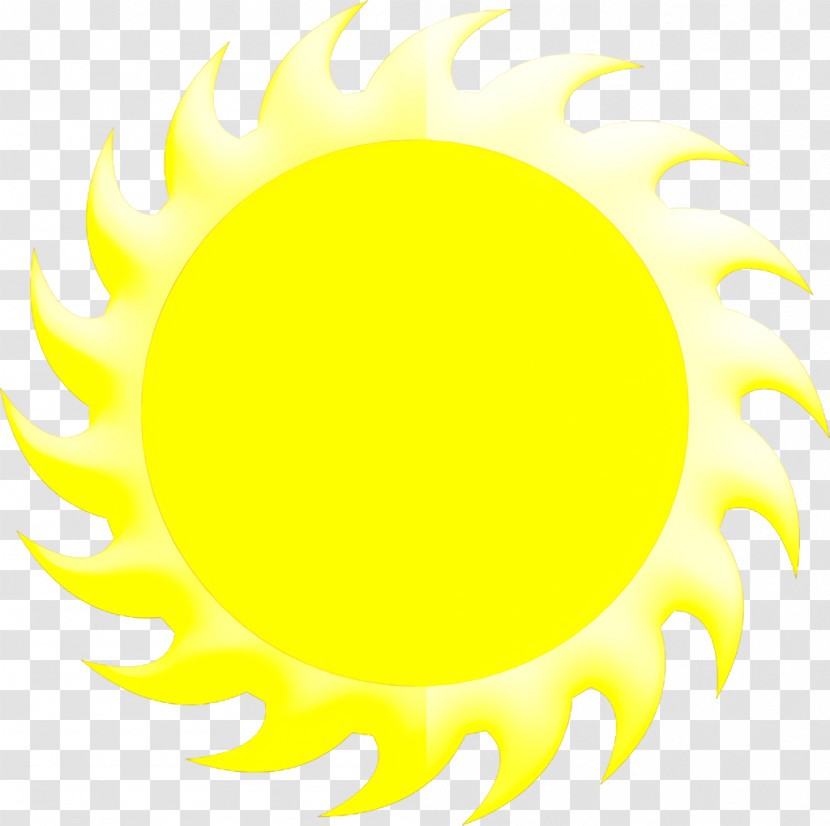 Sun Icon Elements Icon Sun Icon Nature Icon Transparent PNG