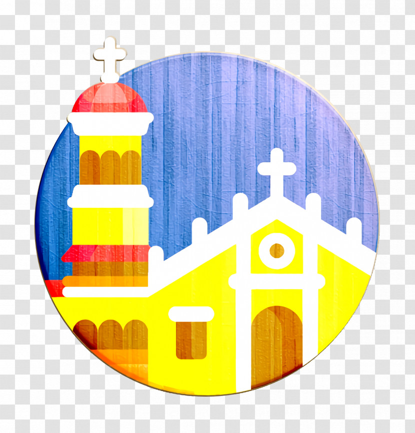Colombia Icon Church Icon Mompox Icon Transparent PNG