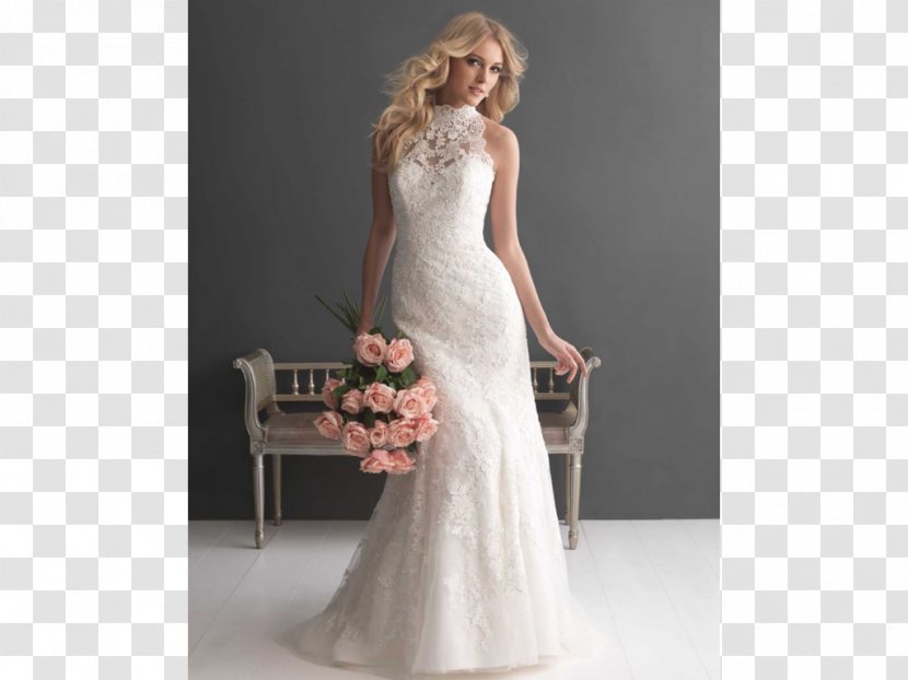Halterneck Wedding Dress Bride Top Transparent PNG