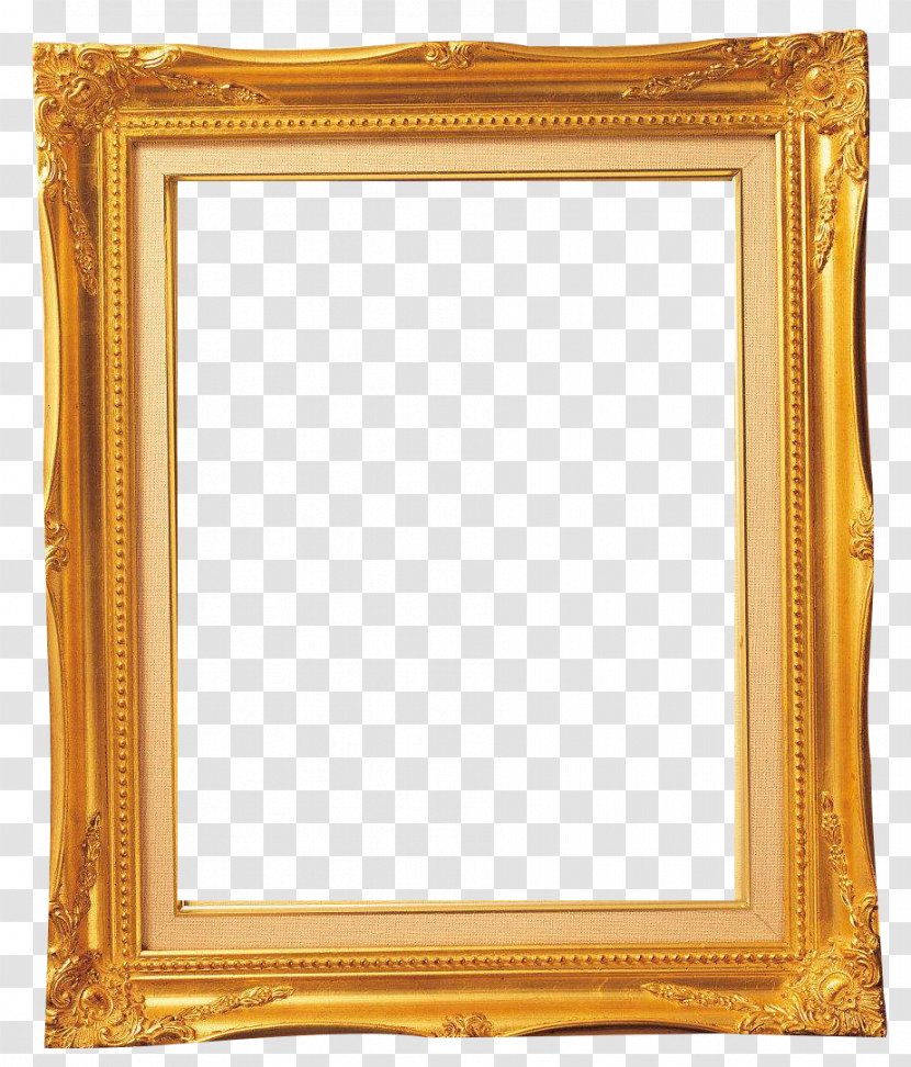 Picture Frame Light - Decorative Arts - Golden Square Photo Transparent PNG