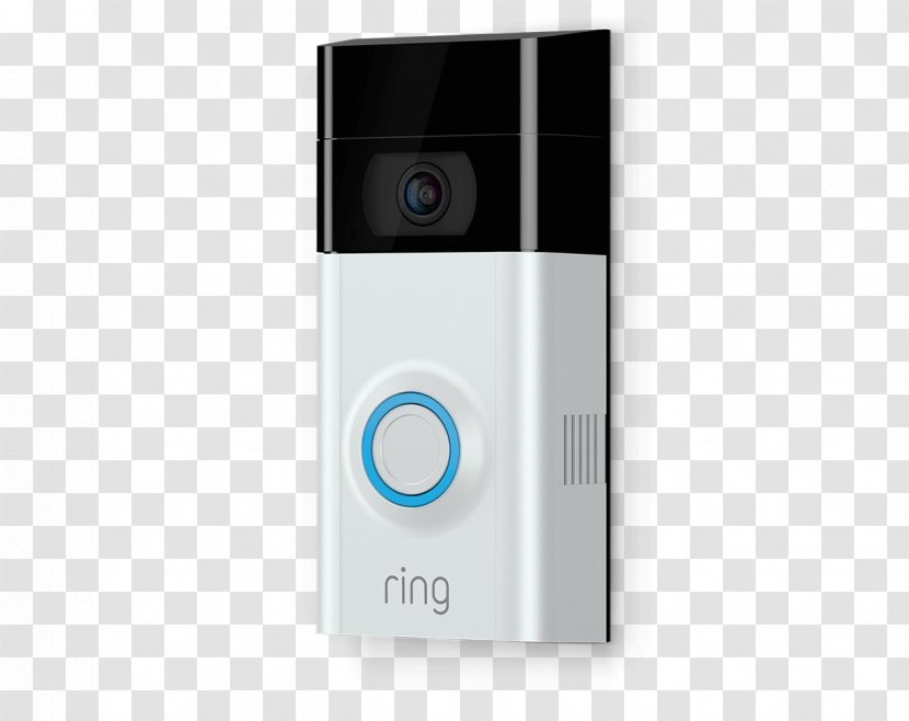Amazon.com Ring Video Doorbell 2 Door Bells & Chimes Smart - Electronics - Crystal Chandeliers 14 0 Transparent PNG