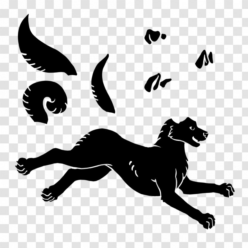 Cat Standard Schnauzer Border Collie Dobermann German Shepherd - Carnivoran - The Dog Decal Transparent PNG