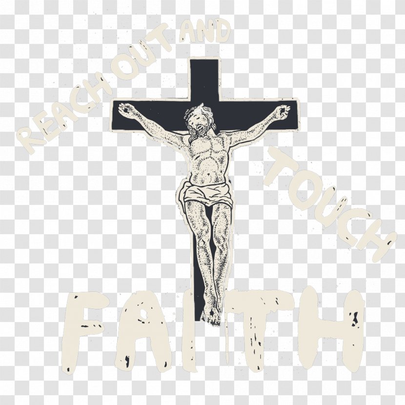 Crucifixion Of Jesus Christian Cross - Hand Drawn Transparent PNG