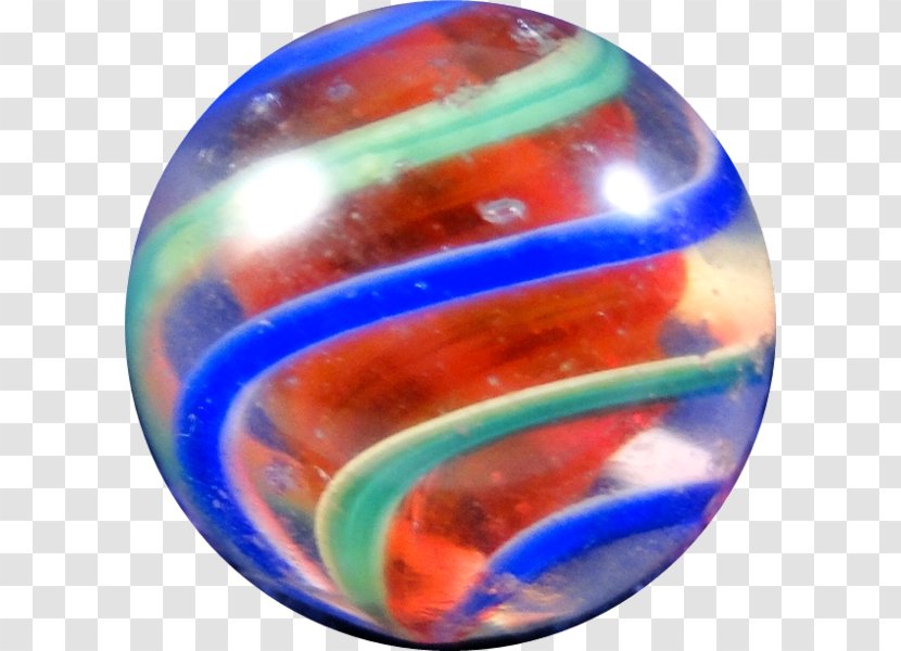 Marble Glass Ball Sphere Toy - Antique Transparent PNG