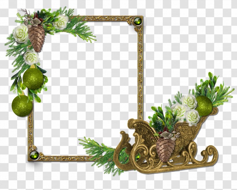 Picture Frames Christmas New Year Photography - Frame Transparent PNG