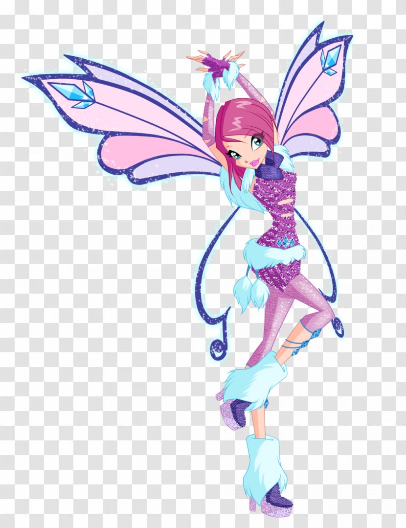 Tecna Aisha Roxy Character Fairy - Wing - Wings Transparent PNG