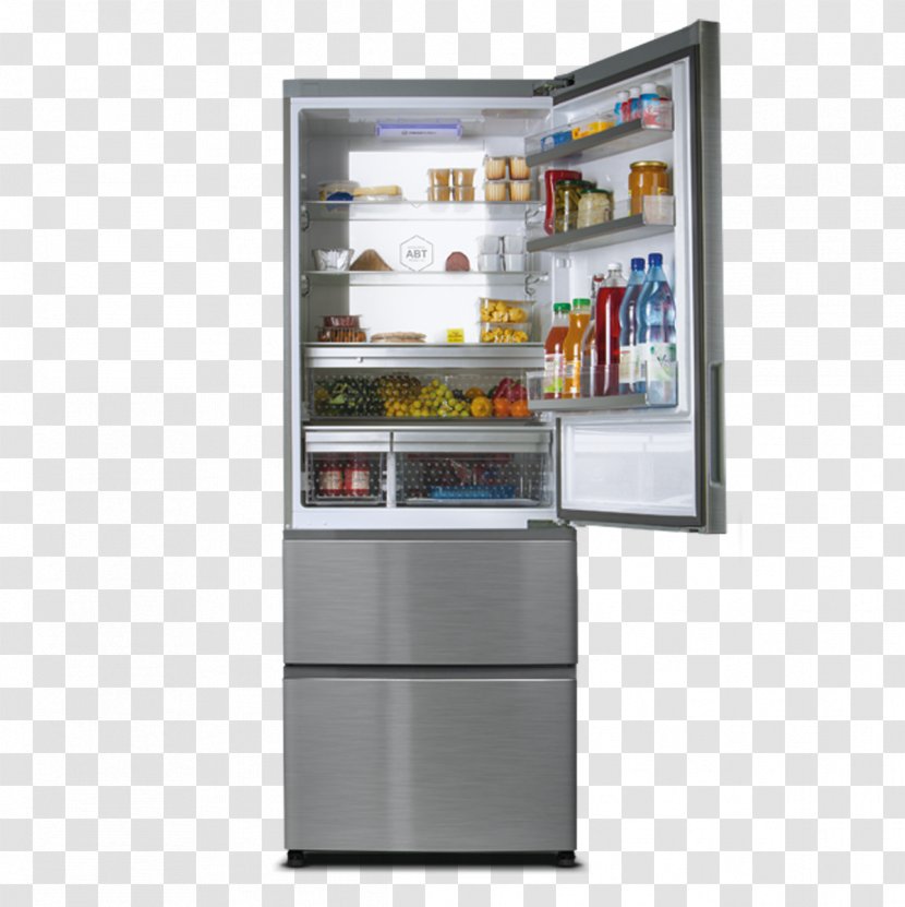 Refrigerator Haier A3FE742CMJ Home Appliance Auto-defrost - Kitchen Transparent PNG