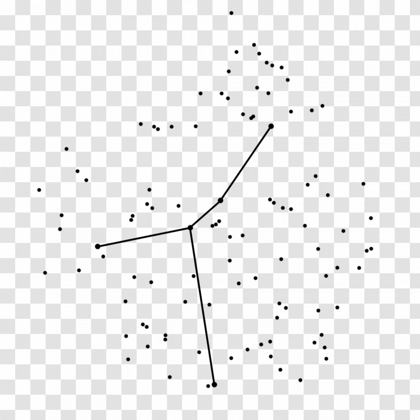 Line Point Circle Triangle - CONSTELLATION Transparent PNG