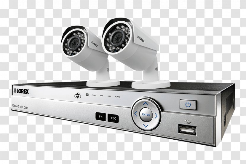 Closed-circuit Television Wireless Security Camera Digital Video Recorders 1080p Surveillance - Technology Transparent PNG