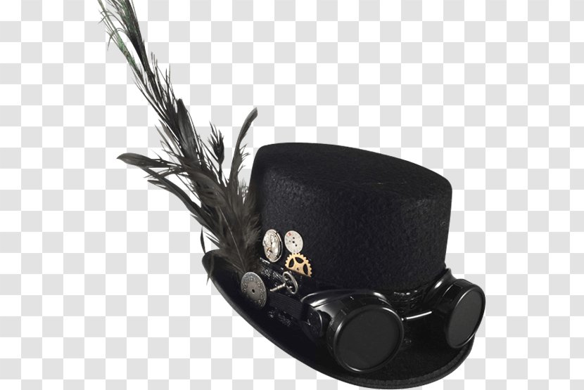 Top Hat Steampunk Goggles Costume Transparent PNG