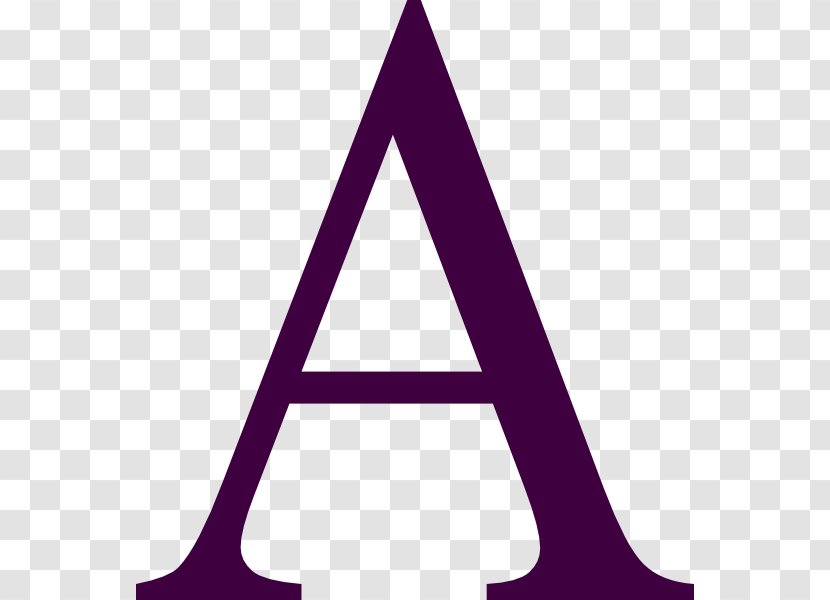 Letter Greek Alphabet Clip Art - Violet - Delta Cliparts Transparent PNG