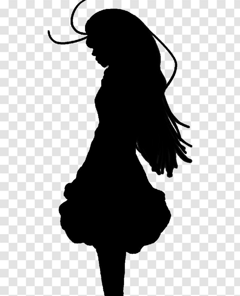 Silhouette Black-and-white - Blackandwhite Transparent PNG