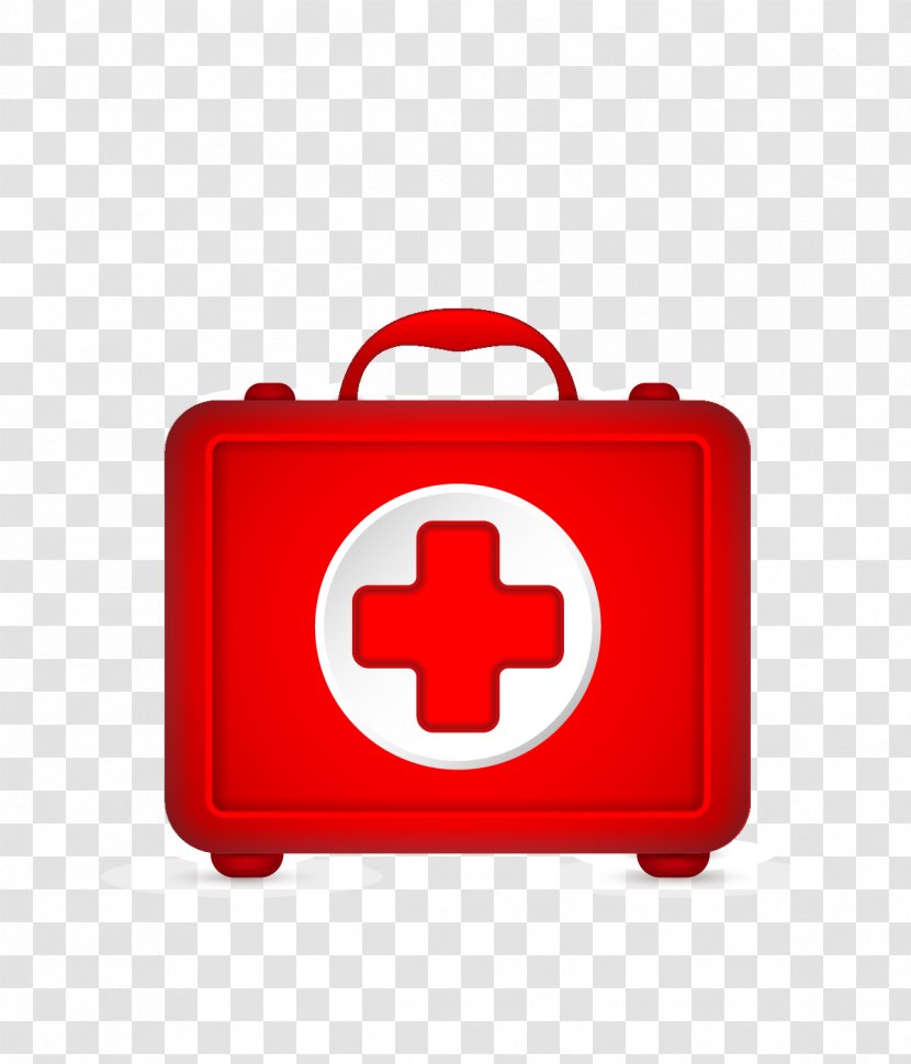 First Aid Kit Medicine Health Care Icon - Vector Transparent PNG