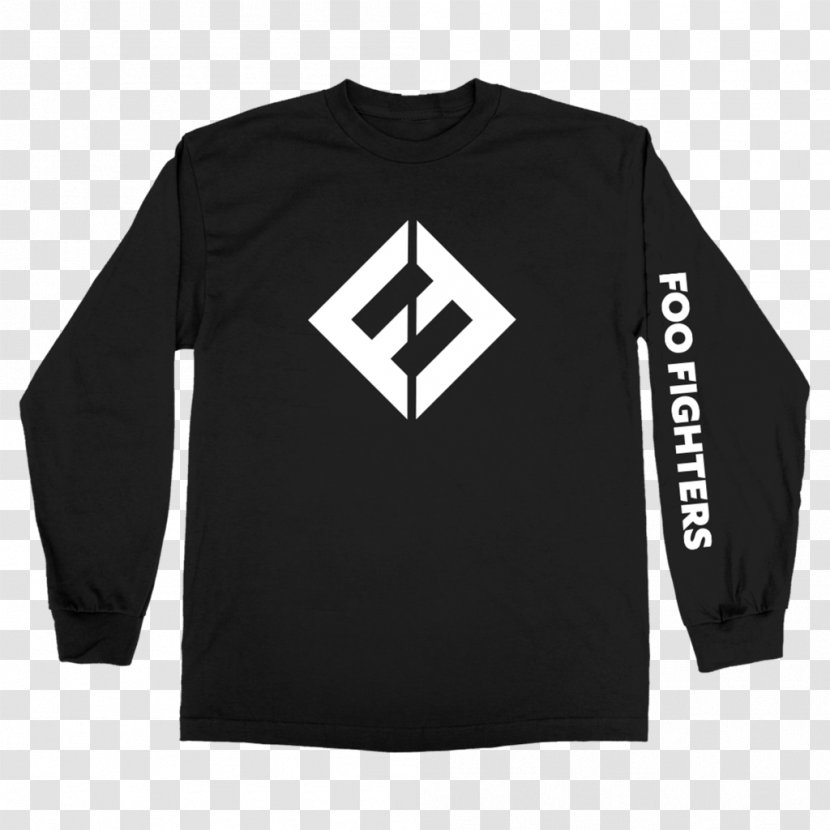 T-shirt Foo Fighters Concrete And Gold Sonic Highways World Tour One By - Black - Long Sleeve Transparent PNG