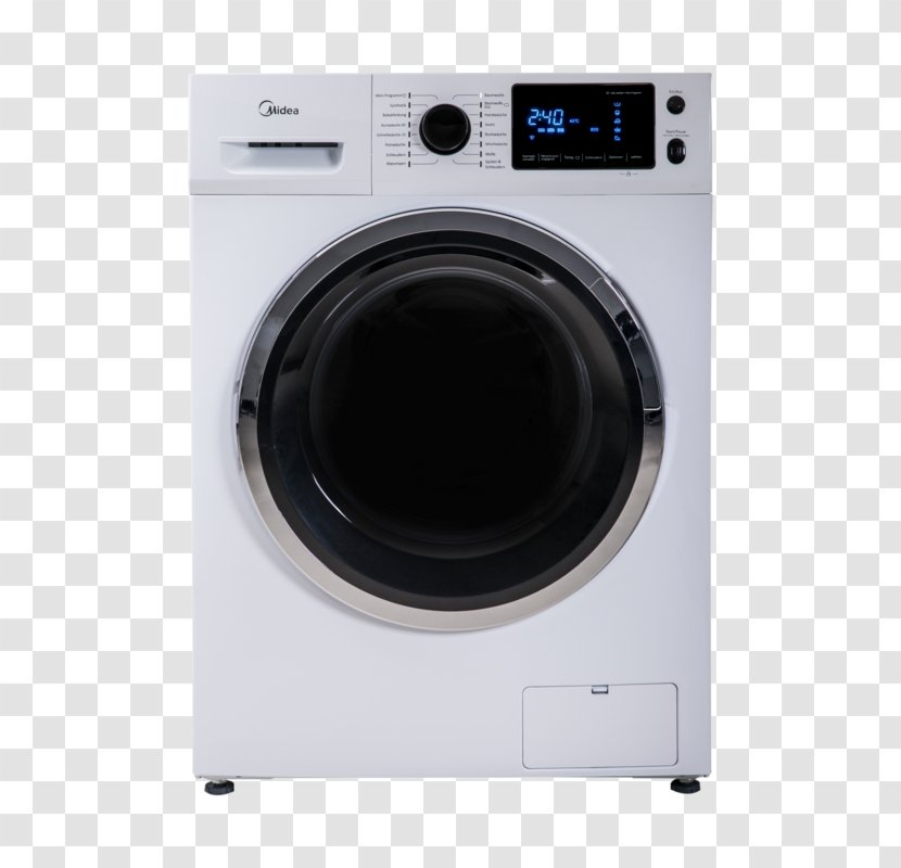 Clothes Dryer Combo Washer Beko Select DSX83410W 8kg A++ Heat Pump Condenser Tumble Home Appliance - Washing Machine - Midea Transparent PNG