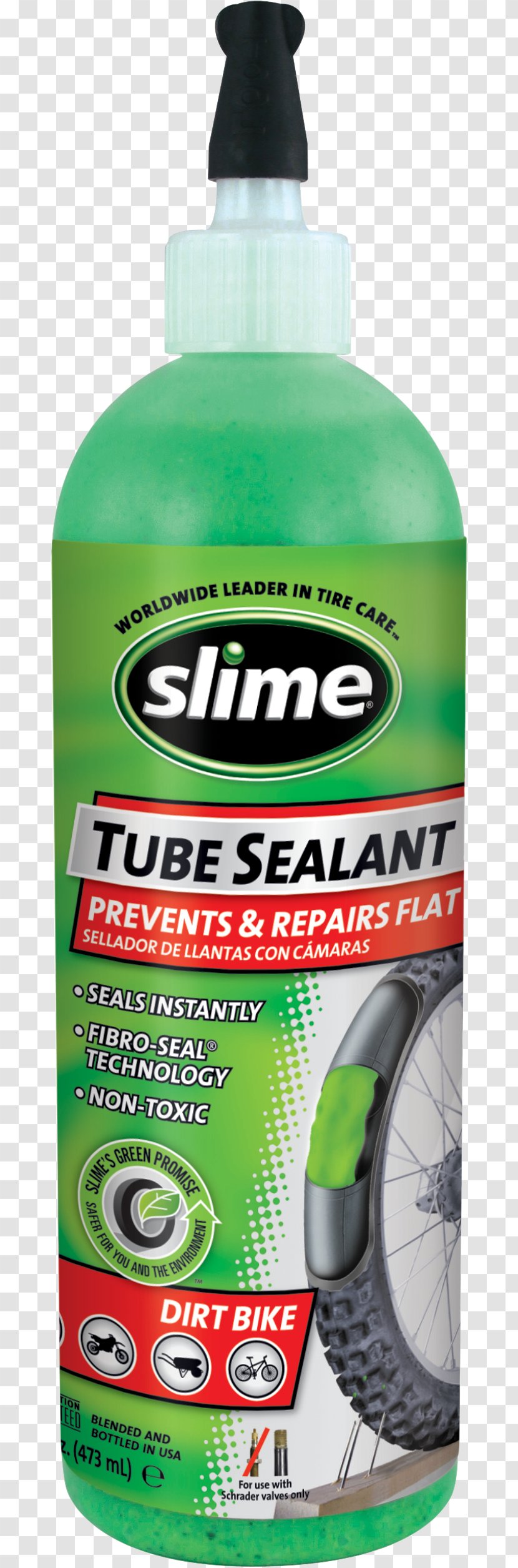 Car Tubeless Tire Slime Flat - Valve Stem Transparent PNG